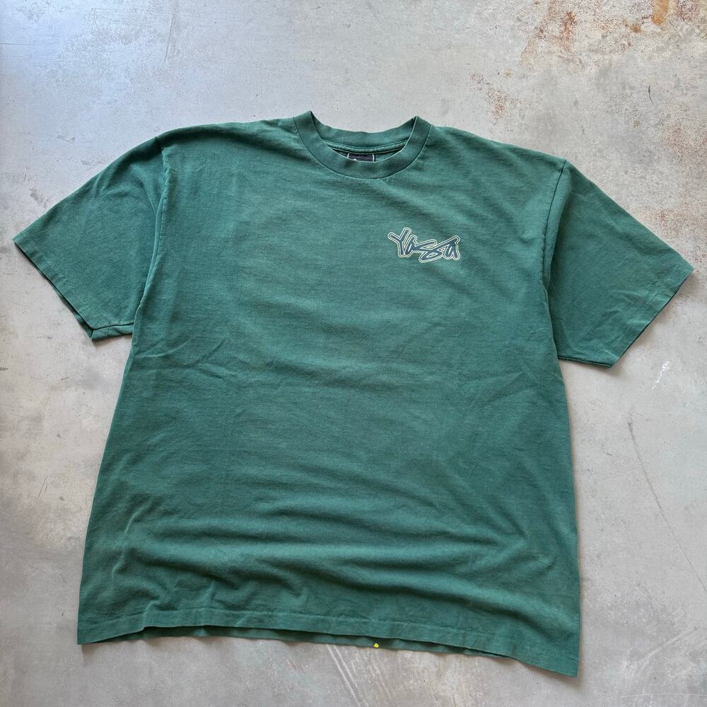 Vintage 90’s Yaga Surf Skater Streetwear Classic Retro Graphic T-shirt Size XL